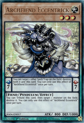 Archfiend Eccentrick - RA04-EN017 - (PUR) Prismatic Ultimate Rare - 1st Edition